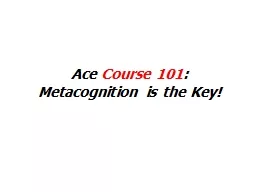 Ace  General Education Courses