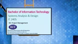 Bachelor of Information Technology