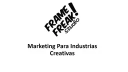 Marketing Para Industrias Creativas