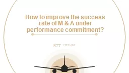 How to improve the success rate of M & A under performance commitment