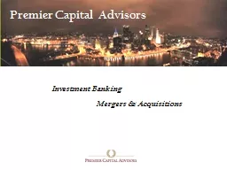 Premier Capital Advisors