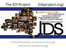 The IDS Project        (idsproject.org)