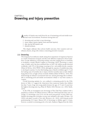 CHAPTER  Drowning and injury prevention A number of in
