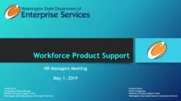 Workforce Product Support
