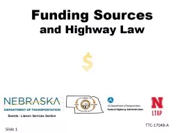 PPT-Funding Sources and Highway Law