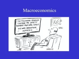 Macroeconomics Broad Social Goals