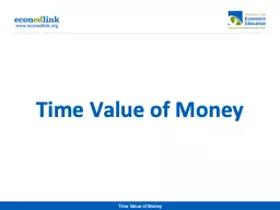 Time Value of Money Warm-Up