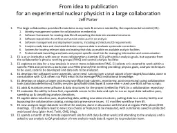 PPT-From idea to publication