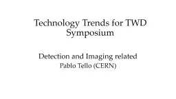 PPT-3 rd ATTRACT TWD Symposium in Detection and Imaging