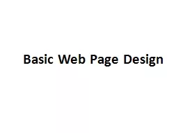 Basic Web Page Design Text book: