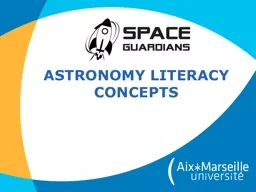 Astronomy literacy concepts