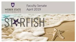 Faculty Senate April 2019