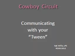 Cowboy Circuit Communicating