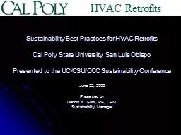 Sustainability Best Practices for HVAC Retrofits