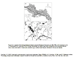 Hamilton, S. K. 2015. Water quality and movement in agricultural landscapes. Pages 275-309