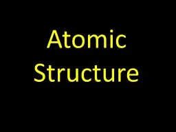 Atomic Structure Subatomic Particles