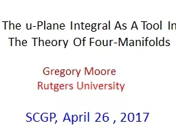 The u-Plane Integral As A Tool In The Theory Of Four-Manifolds
