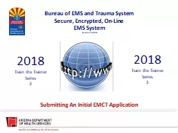 Bureau of EMS and Trauma System
