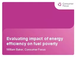 Evaluating impact of energy efficiency on fuel poverty