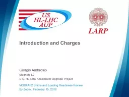 Introduction and Charges