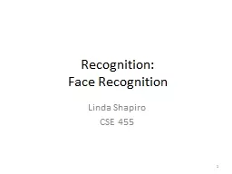 Recognition: Face Recognition