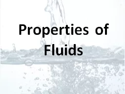 Properties of Fluids Watch