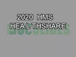 2020  HMS   HEA L THSHARE