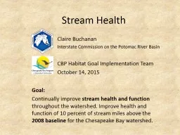 Stream Health Outcome Claire Buchanan