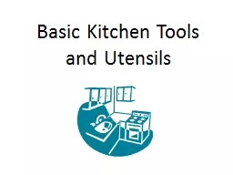 Basic Kitchen Tools and Utensils