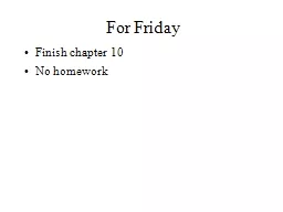 For  Friday Finish chapter 10