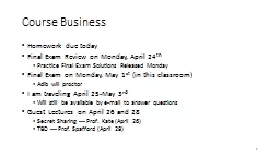 PPT-Course Business Homework due