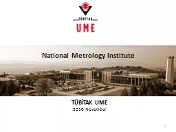 National  Metrology  Institute