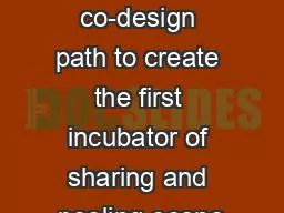 Collaboratorio   Reggio A co-design path to create the first incubator of sharing and
