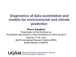 Diagnostics of data assimilation and
