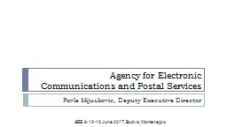 Agency for  Electronic  C