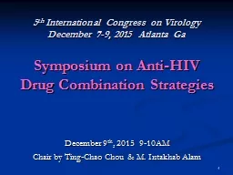 5 th  International Congress on Virology