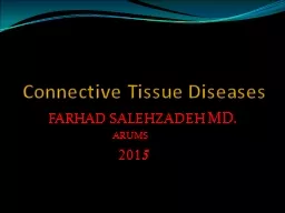 Connective Tissue Diseases