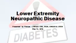Lower Extremity Neuropathic Disease