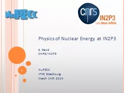 Physics  of  Nuclear   Energy