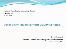 National Water Quality Monitoring Council