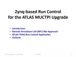 Zynq -based Run Control for the ATLAS MUCTPI Upgrade