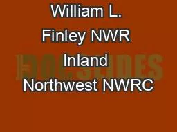 William L. Finley NWR Inland Northwest NWRC