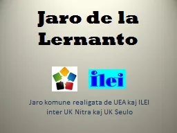 Jaro  de la  Lernanto Jaro