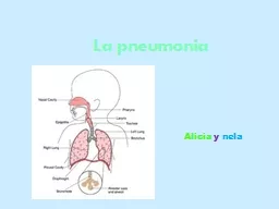 La  pneumonia Alicia  y