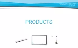 Products Interactive   Whiteboards