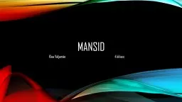 mansid