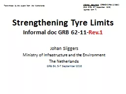 Strengthening  Tyre  Limits