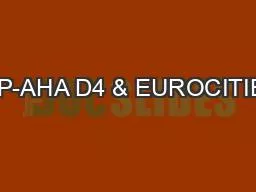 EIP-AHA D4 & EUROCITIES