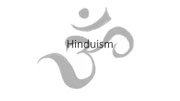 Hinduism 		Origin/Founder