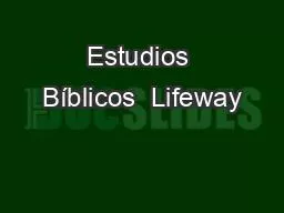 Estudios Bíblicos  Lifeway